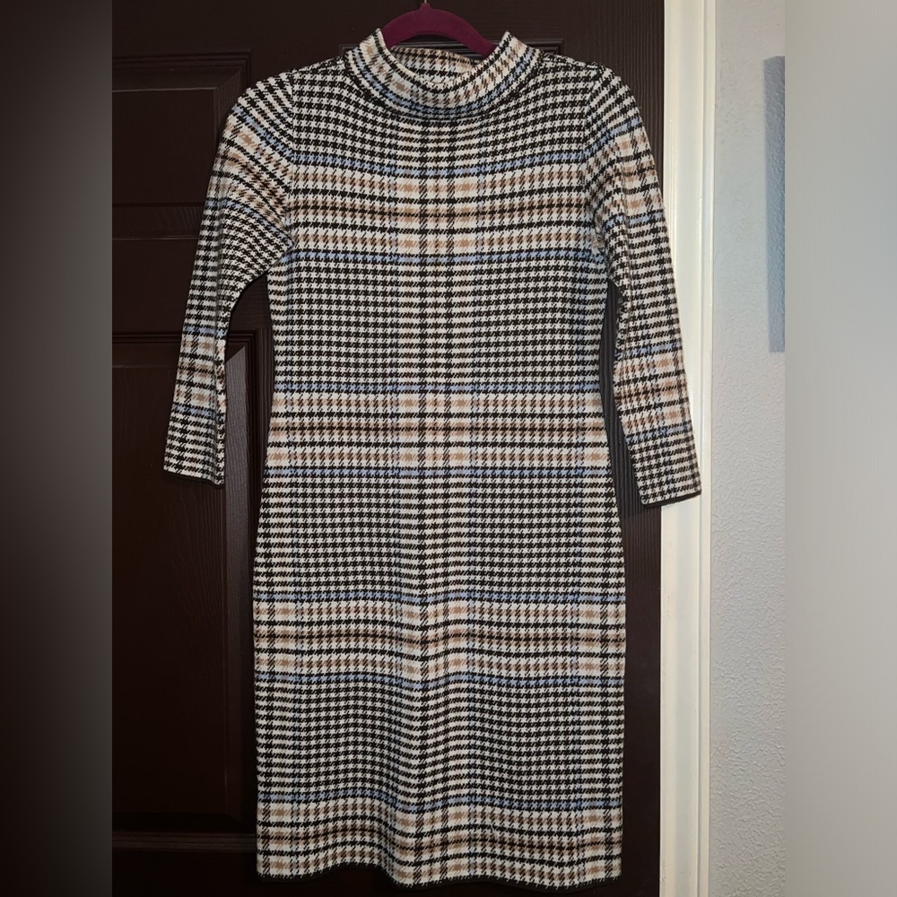 Ann Taylor Plaid Dress